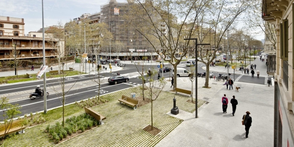 „Aktiver Straßenraum“ in Barcelona von Lola Domènech, 2011