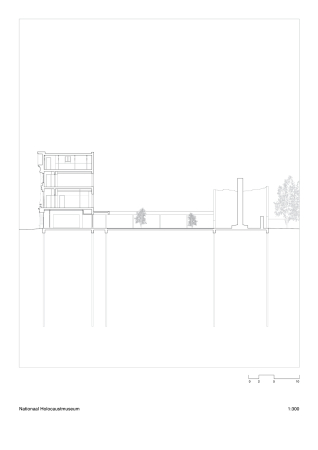 Schnitt Hollandse Schouwburg nach dem Umbau