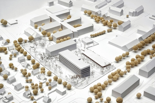 3. Preis: Holzer Kobler Architekturen (Berlin); Modell