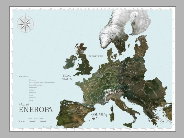 OMA, Eneropa Map, 2010