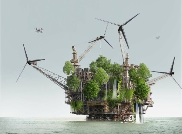 XTU Architects, X_Land, Rendering, 2020