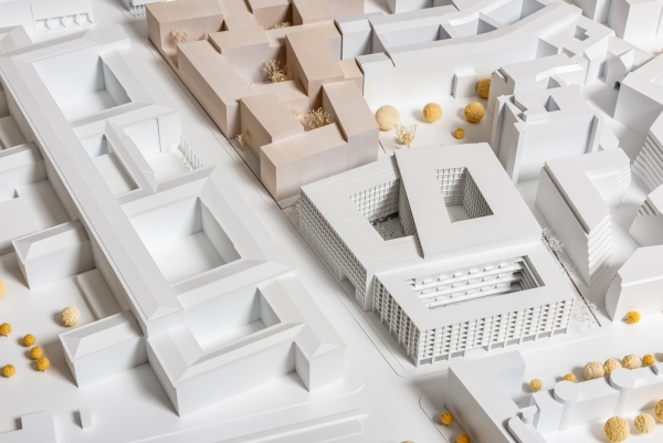1. Preis: Franz&Sue und Schenker Salvi Weber Architekten (beide Wien); Modell
