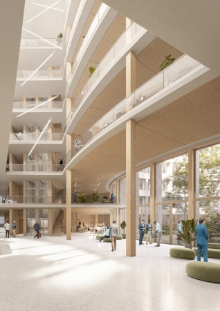 2. Preis: Winking  Froh  Architekten (Berlin/Hamburg); Visualisierung