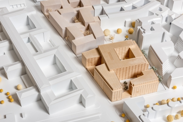 Anerkennung: O&O Baukunst (Berlin); Modell