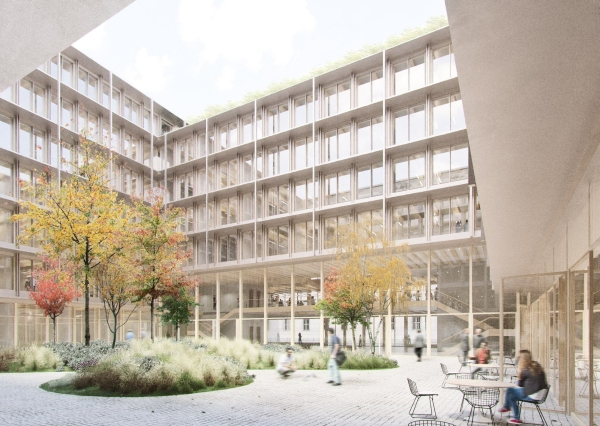 3. Preis: Mller Reimann Architekten (Berlin); Visualisierung