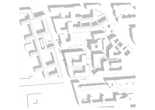 Anerkennung: gmp  Architekten von Gerkan, Marg und Partner und Dierks & Cramer Architekten (beide Berlin); Lageplan