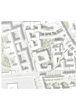 3. Preis: Mller Reimann Architekten (Berlin); Lageplan
