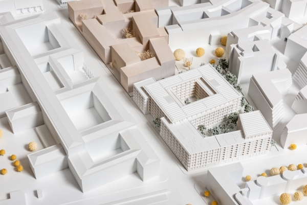 3. Preis: Mller Reimann Architekten (Berlin); Modell
