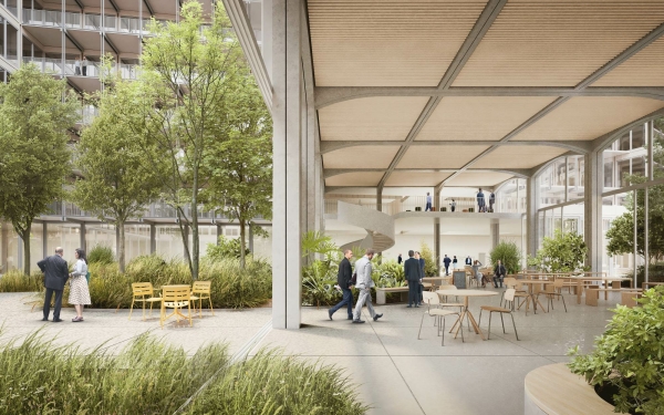 1. Preis: Franz&Sue und Schenker Salvi Weber Architekten (beide Wien); Visualisierung