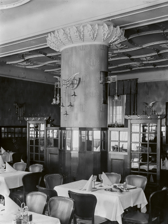 August Endell, Hackesche Höfe, Weinrestaurant Neumann, 1906