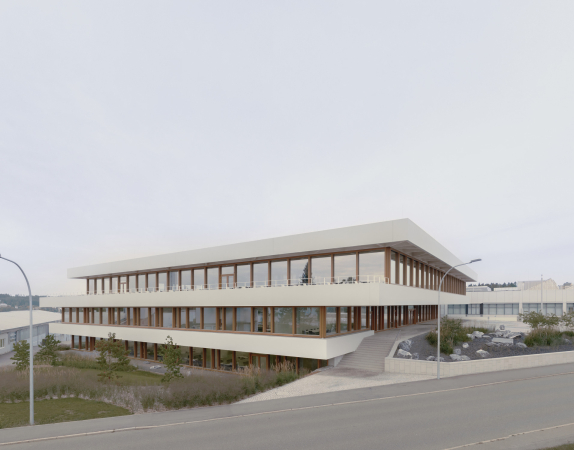 Firmenbau von Barkow Leibinger