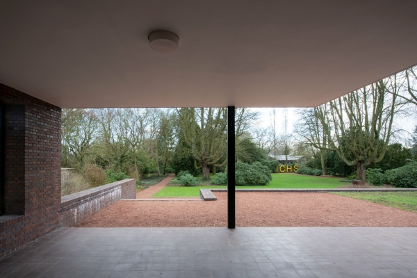 Blick in den Garten, Haus Esters