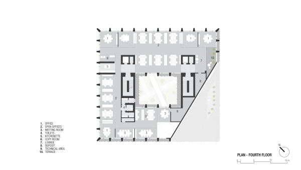 Grundriss 4. Obergeschoss