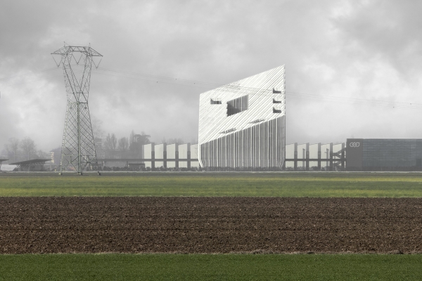 B�rogeb�ude bei Bologna von Peter Pichler Architecture