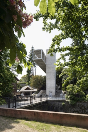 Fugngerbrcke von Ehl & Koumar Architekti in Litomyl