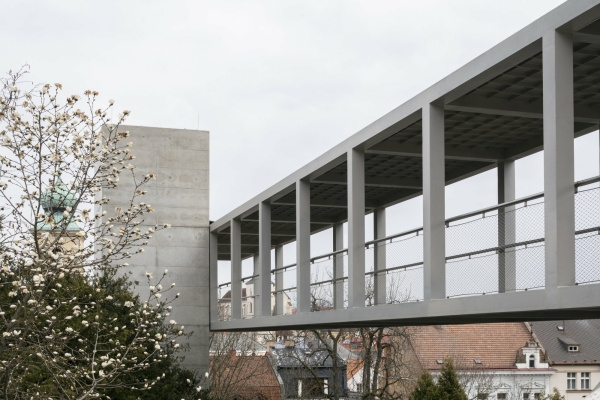 Fugngerbrcke von Ehl & Koumar Architekti in Litomyl