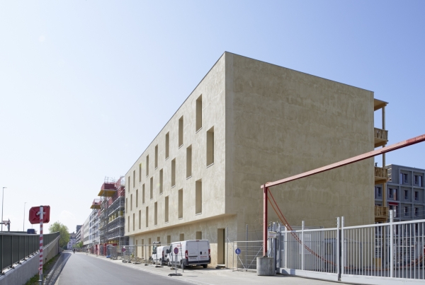 Wohnatelierhaus Erlenmatt Ost, Basel, 2019 von Degelo Architekten, Basel