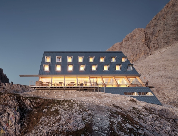 Berghtte in Sdtirol von Senoner Tammerle Architekten