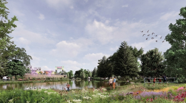 Runner Up Standort Wien: Into the wilderness von Alejandro Caraballo Llorente, Carlos Rebolo Maderuelo und Jos Lacruz Vela