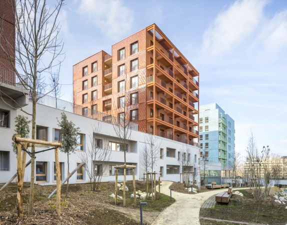 Olympia-Unterkünfte bei Paris von Brenac & Gonzalez