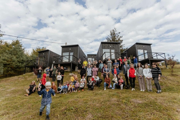 Rising Star/ Special Recognition to Ukraine�s Reconstruction and Recovery Effort prize: �Leo States� ist die gr��te in Privatbesitz befindliche modulare Unterkunft f�r Binnenfl�chtlinge, die durch den Krieg in der Ukraine ihr Zuhause verloren haben.