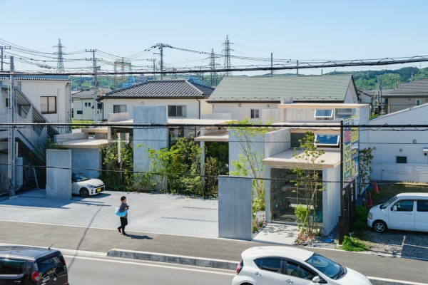 Friseurladen bei Tokio von Ateliers Takahito Sekiguchi