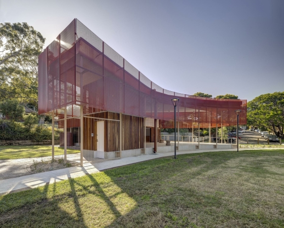 Gemeinschaftspavillon bei Sydney von Sam Crawford Architects
