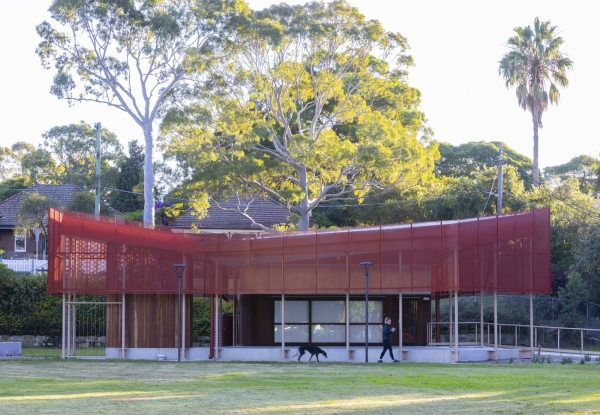 Gemeinschaftspavillon bei Sydney von Sam Crawford Architects