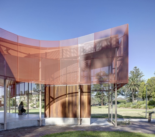 Gemeinschaftspavillon bei Sydney von Sam Crawford Architects