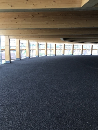 Schwimmend verlegter Gussasphalt