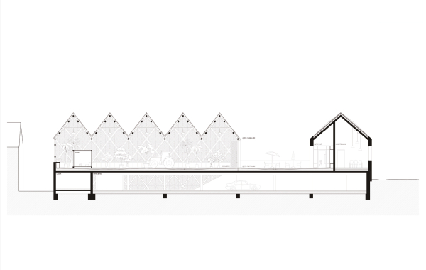 2. Preis: Max Dudler (Frankfurt am Main); L�ngsschnitt