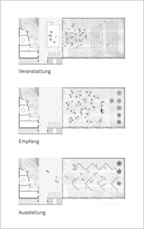 1. Preis: Pool Leber Architekten und Stadtplaner (M�nchen); Nutzungsszenarien