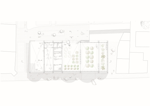 eine Anerkennung: Staab Architekten (Berlin); Obergeschoss
