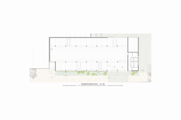 3. Preis: Steimle Architekten (Stuttgart); Erdgeschoss