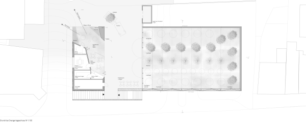 1. Preis: Pool Leber Architekten und Stadtplaner (M�nchen); Grundriss Obergeschoss