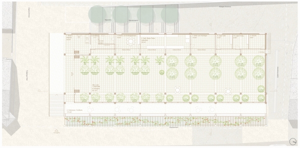 3. Preis: Steimle Architekten (Stuttgart); Obergeschoss