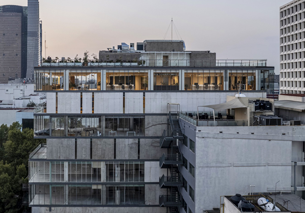 Scheibe auf Scheibe
 - Wohn- und Bürohaus in Mexiko-Stadt von Archetonic