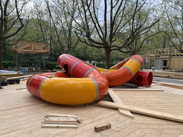 Bild von der Baustelle