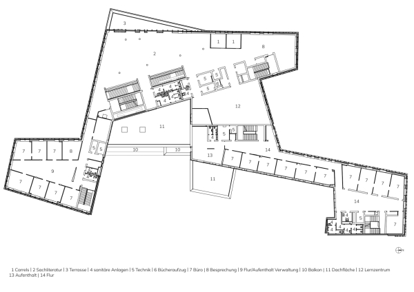 Grundriss 1. Obergeschoss