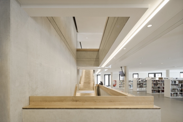 Bibliothek und Brgerzentrum von pbr Planungsbro Rohling