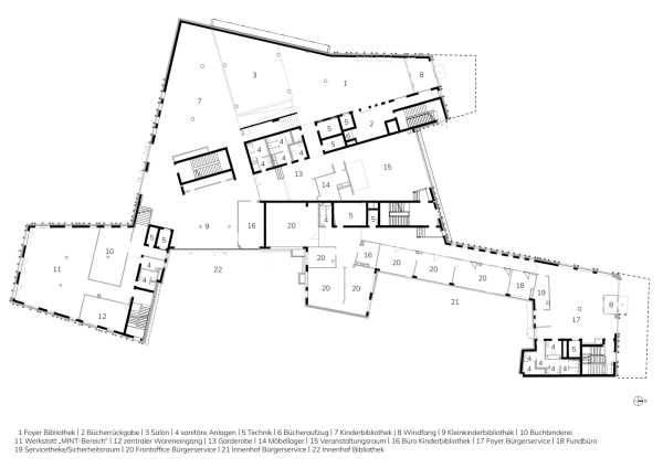 Grundriss Erdgeschoss
