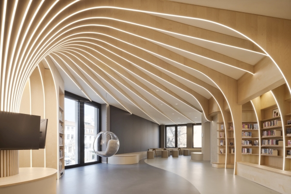 Bibliothek und Bürgerzentrum von pbr Planungsbüro Rohling
