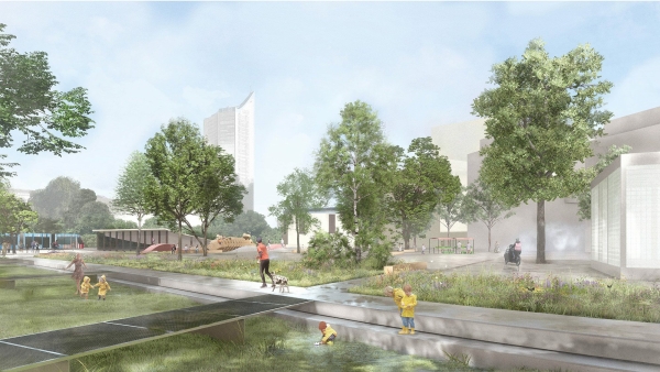 3. Preis: D�rr Landschaftsarchitekten (Halle an der Saale)