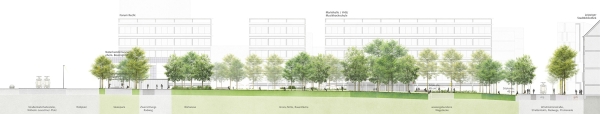 2. Preis: Planorama Landschaftsarchitektur, Maik B�hmer (Berlin), Schnitt
