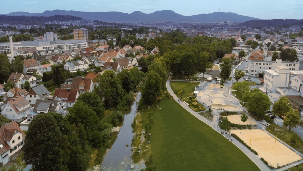 Kategorie Lebenswerter Freiraum: 2. Preis Gartenschau Balingen 2023