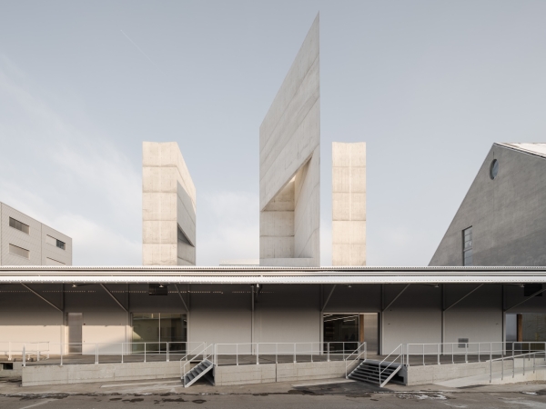 Umbau für das Kunsthaus Baselland von Buchner Bründler