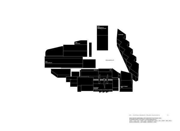 Axonometrie Dreispitzareal