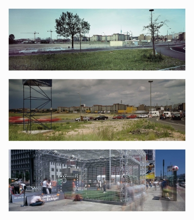 Aus Timescape 139 139.0, June 26 1990, 19:33 h 139.2, June 3 1994, 14:43 h 139.6, June 11 2006, 13:07 h Linkstrae, Potsdamer Platz, Berlin-Mitte