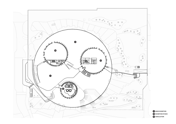 Grundriss untere Ebene