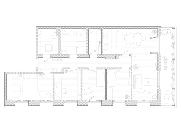 Wohungstyp 5-Zimmer Wohnung